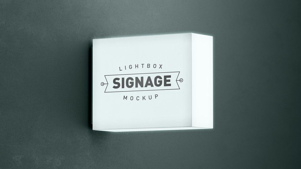 Using Light Box Signs